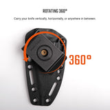 H-Back | Black G10 + Nitro-V - D0404