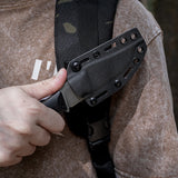 H-Back | Black G10 + Nitro-V - D0404