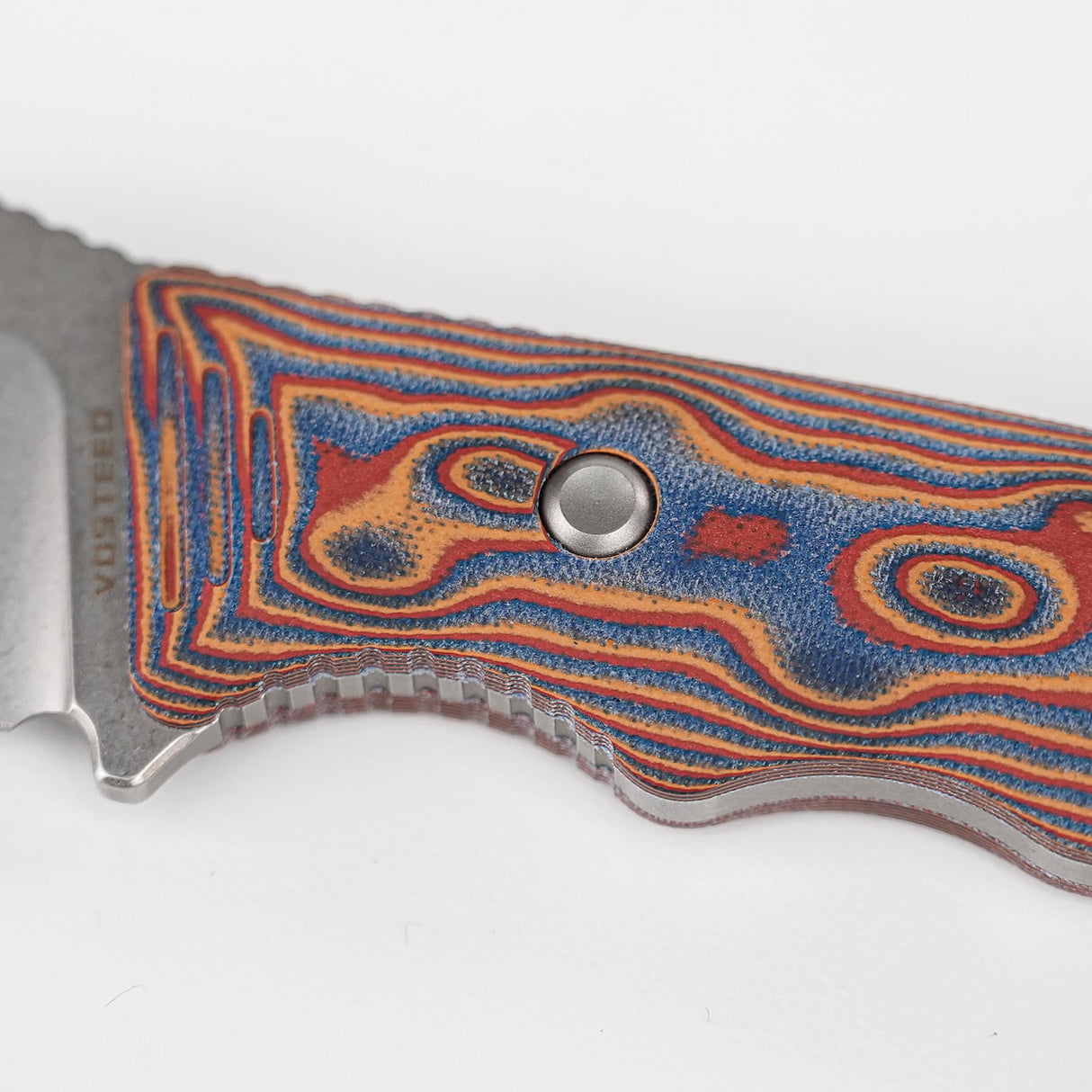 H-Back | Copper Raindrop Micarta + Nitro-V - D0406