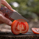 H-Back | Copper Raindrop Micarta + Nitro-V - D0406