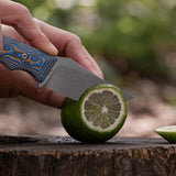 H-Back | Blue Ocean Micarta + Nitro-V - D0407