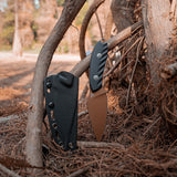 Inferno | Black G10 + Copper Dune 14C28N - D0801