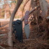 Inferno | Copper Raindrop Micarta + Stonewash 14C28N - D0803