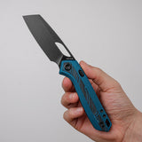 Kroc 329 | Blue Aluminium Topo G10 + Blackwash S35VN - A1811