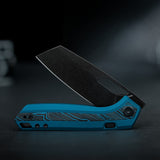Kroc 329 | Blue Aluminium Topo G10 + Blackwash S35VN - A1811
