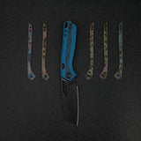 Kroc 329 | Blue Aluminium Topo G10 + Blackwash S35VN - A1811