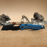 Kroc 329 | Blue Aluminium Topo G10 + Blackwash S35VN - A1811