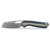 Kroc 329 | Dark Blue Aluminium GID G10 + Stonewash S35VN - A1814