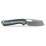 Kroc 329 | Dark Blue Aluminium GID G10 + Stonewash S35VN - A1814