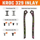 Kroc 329 Inlays | Watermelon Sugar CamoCarbon - W0201