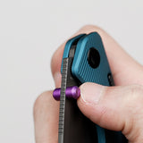 Marten 330 | Blue Aluminium + Destroyer Grey 154CM - A1612