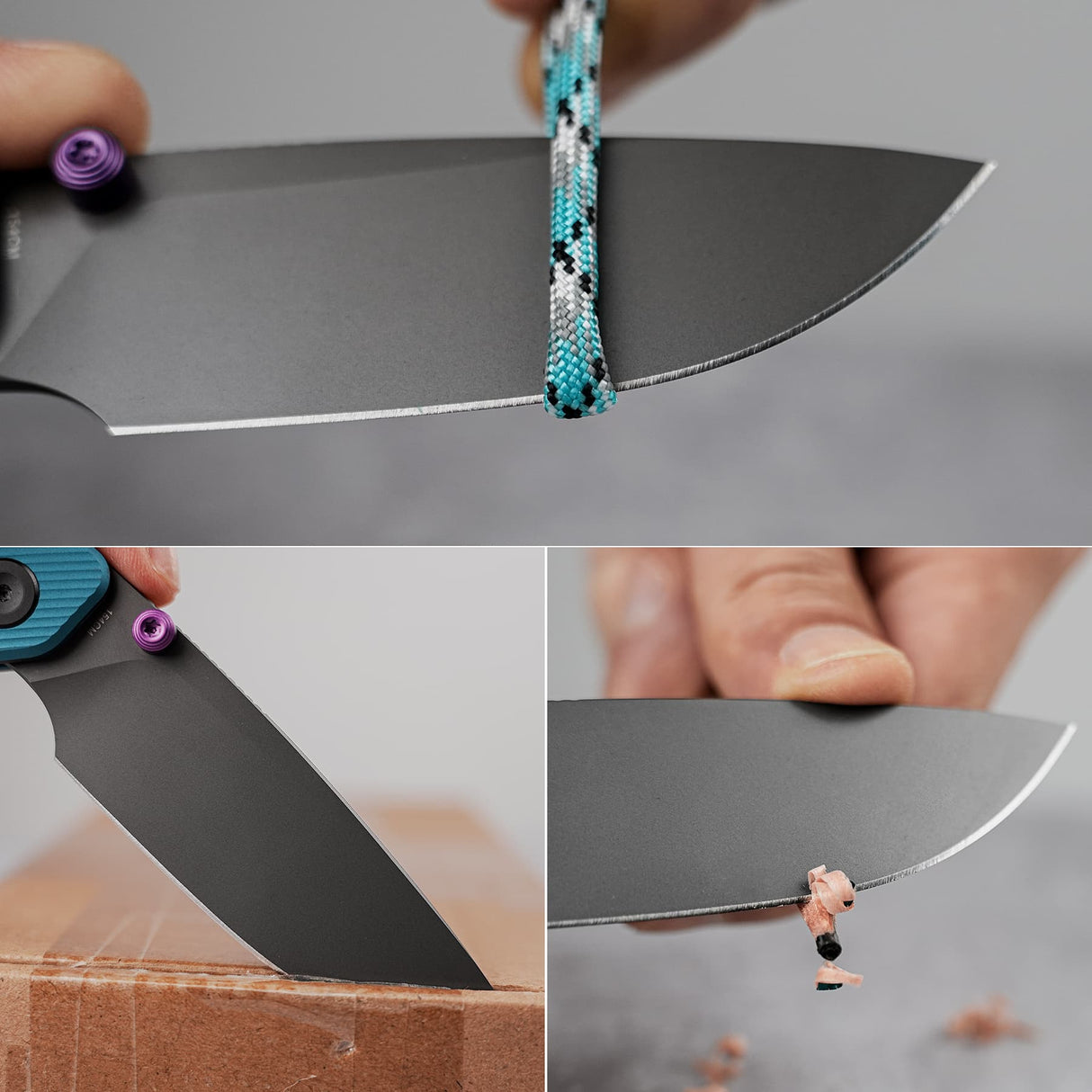 Marten 330 | Blue Aluminium + Destroyer Grey 154CM - A1612