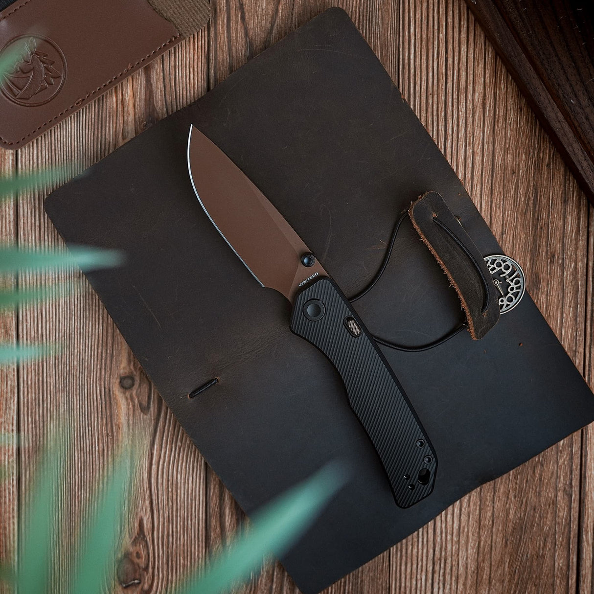 Marten 330 | Black Aluminium + Copper Dune 154CM - A1613