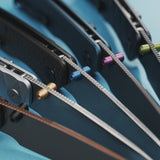 Marten 330 | Dark Blue Aluminium + Blackwash 154CM - A1615