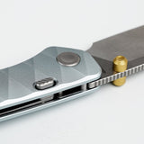 Marten 330 | Light Blue Aluminium + Stonewash 154CM - A1614