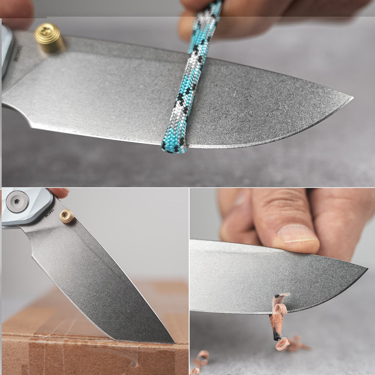 Marten 330 | Light Blue Aluminium + Stonewash 154CM - A1614