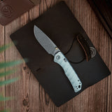 Marten 330 | Light Blue Aluminium + Stonewash 154CM - A1614