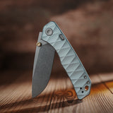 Marten 330 | Light Blue Aluminium + Stonewash 154CM - A1614