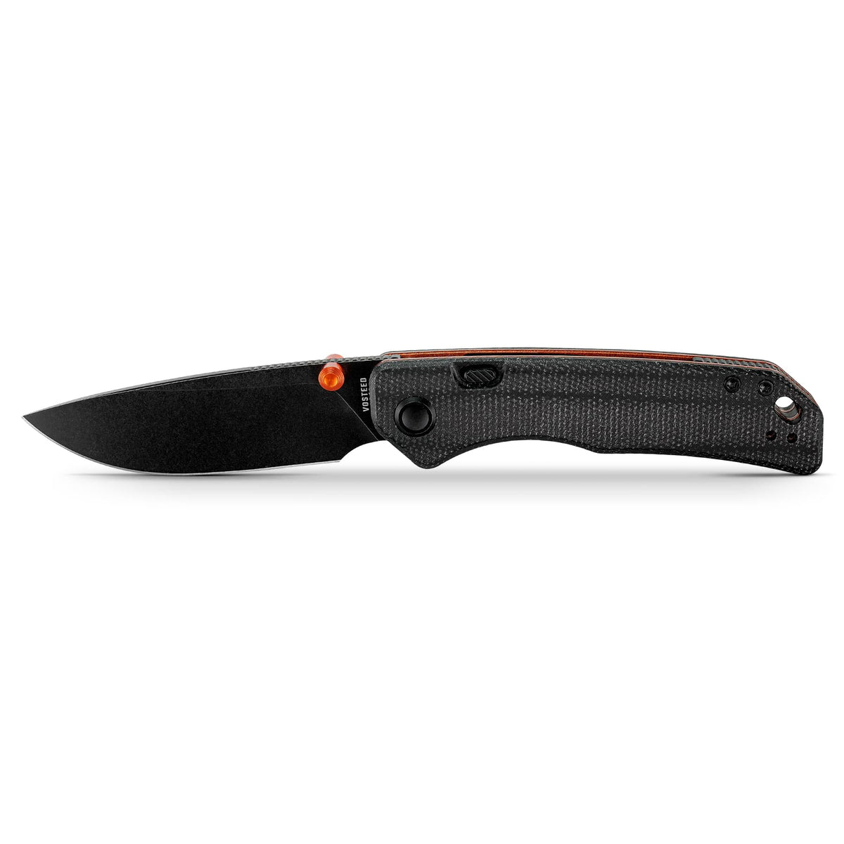 Marten 330 | Black Micarta + Blackwash 14C28N - A1622