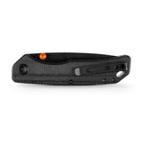 Marten 330 | Black Micarta + Blackwash 14C28N - A1622