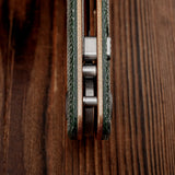 Marten 330 | Green Micarta + Stonewash 14C28N - A1624