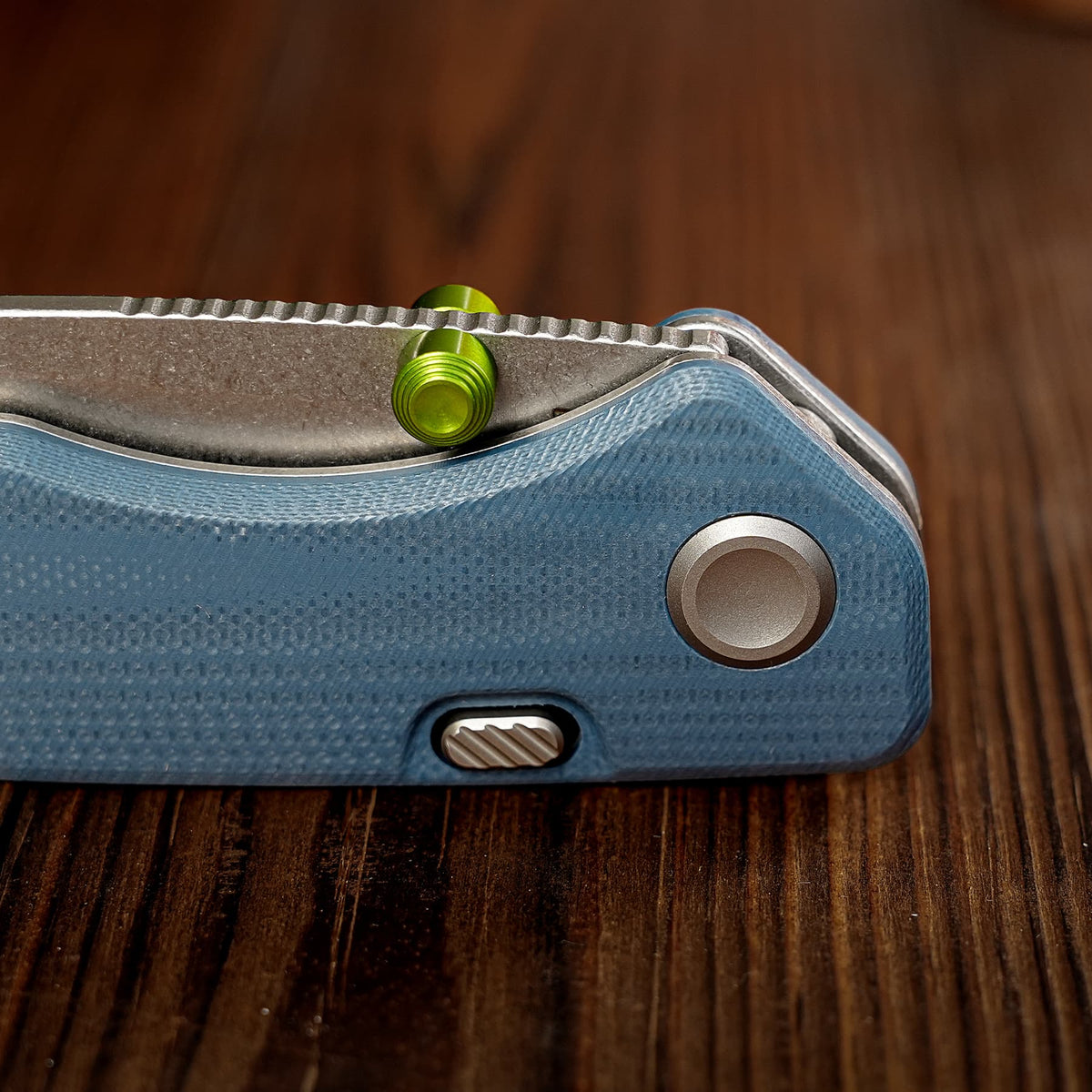 Marten 330 | Blue G10 + Stonewash 14C28N - A1625
