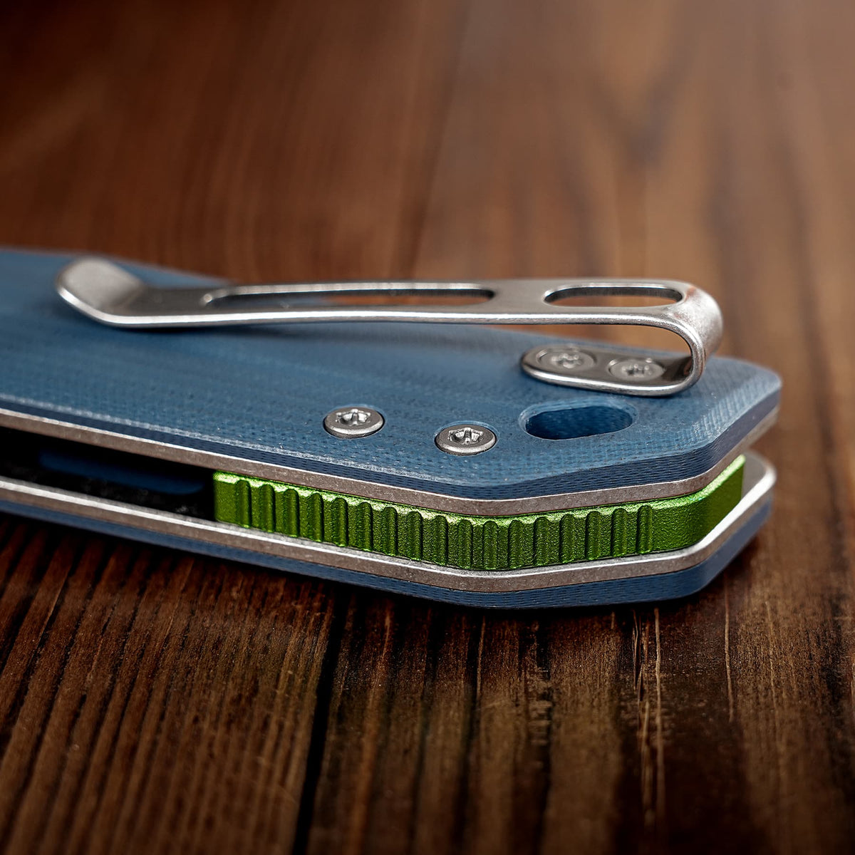 Marten 330 | Blue G10 + Stonewash 14C28N - A1625