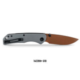 Marten 330 | Gray G10 + Copper Dune 14C28N - A1626