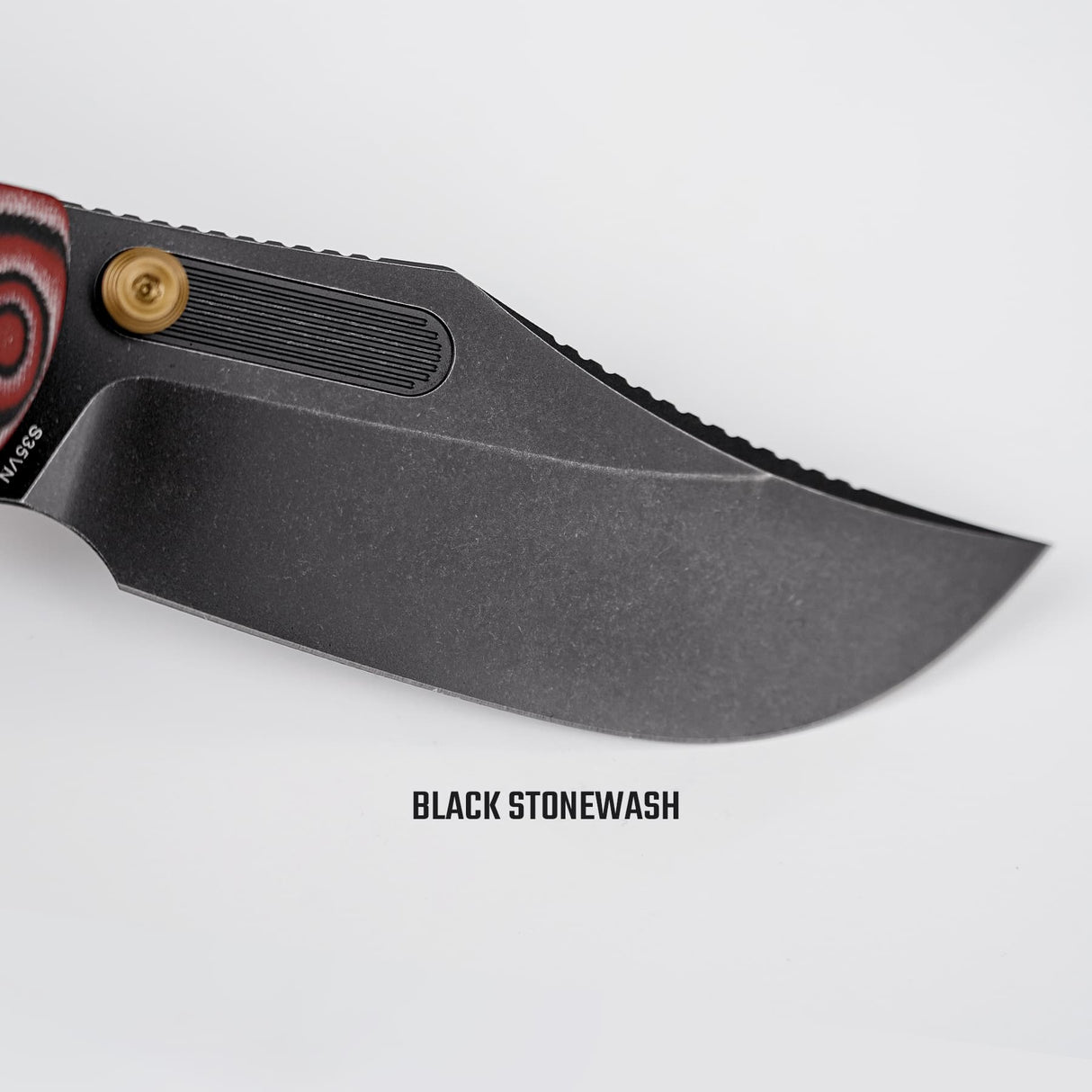 Naga | Ivory Drift Micarta + Blackwash S35VN - A3905