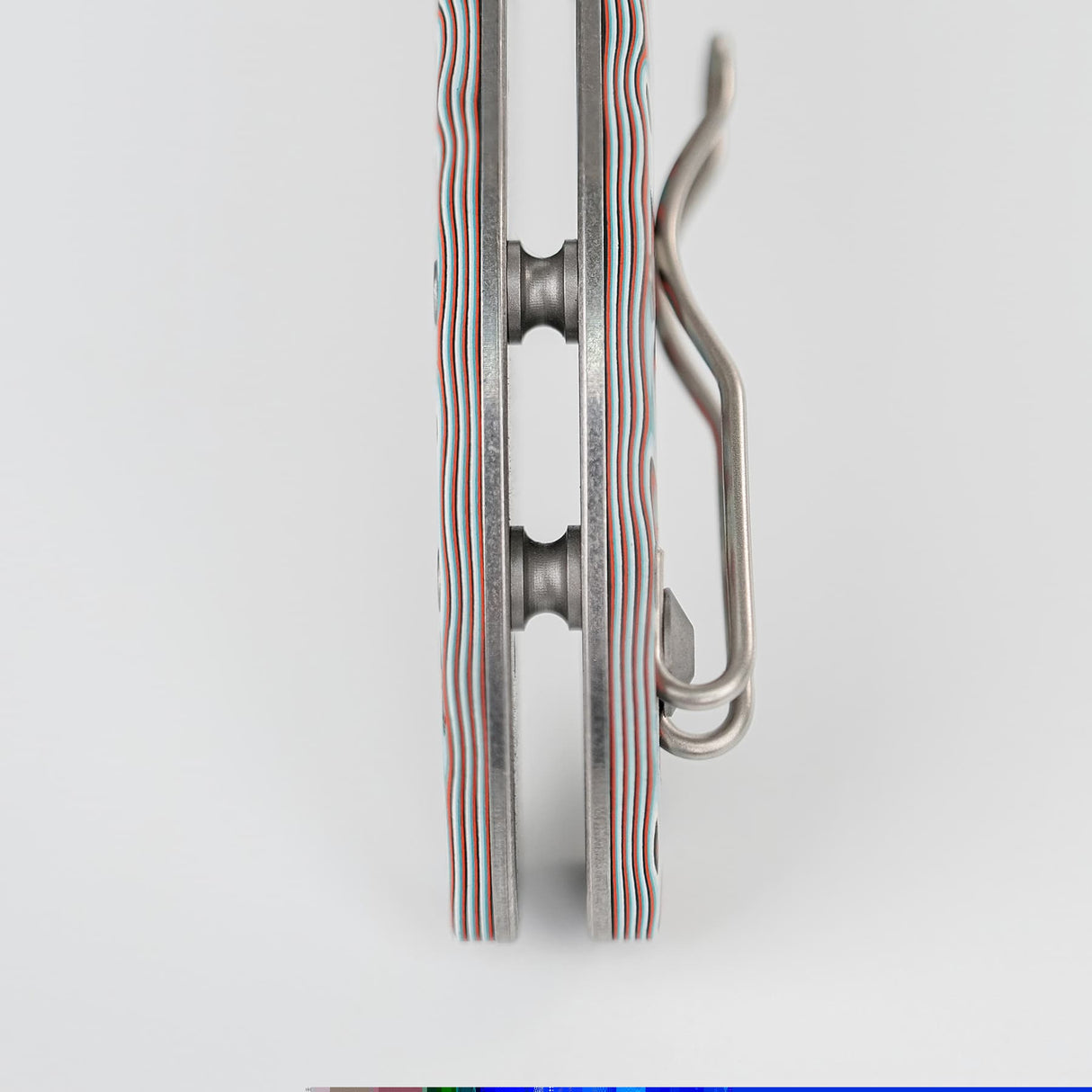 Naga | Canyon Current Bamboo Micarta + Stonewash S35VN - A3908