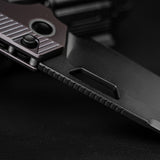 Nip-L | Dark Red/Purple Ti + Blackwashed Elmax - A4204