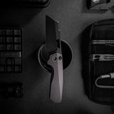 Nip-L | Dark Red/Purple Ti + Blackwashed Elmax - A4204