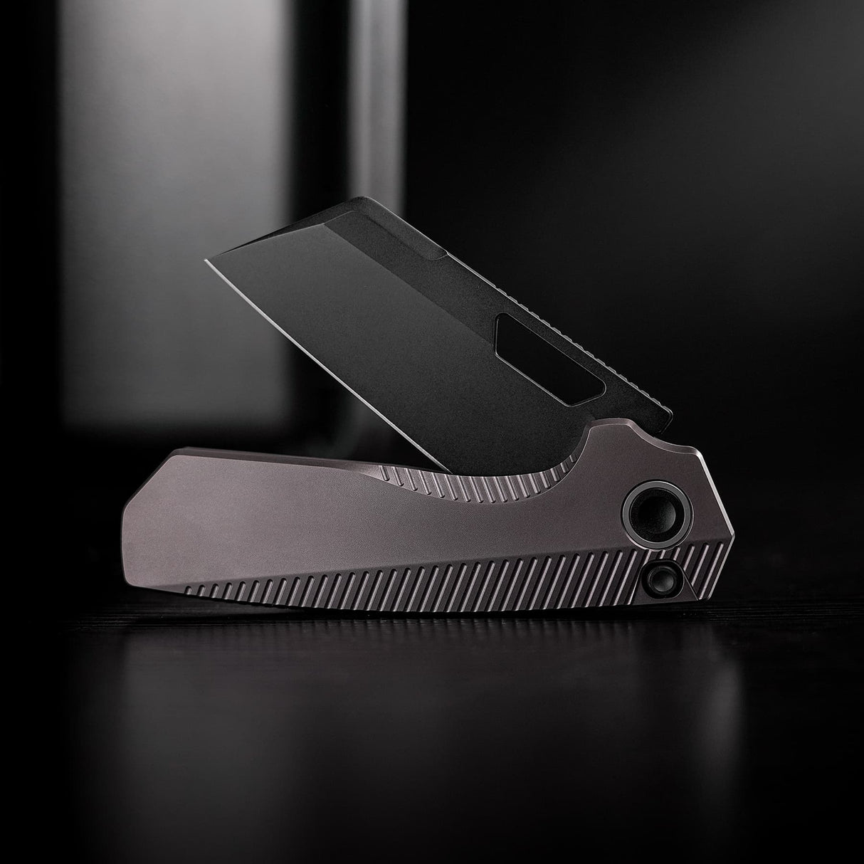 Nip-L | Dark Red/Purple Ti + Blackwashed Elmax - A4204