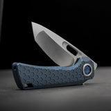 Nymble | Blue Ti + Satin Elmax - A4703
