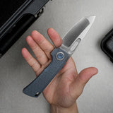 Nymble | Blue Ti + Satin Elmax - A4703
