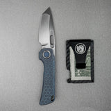Nymble | Blue Ti + Satin Elmax - A4703