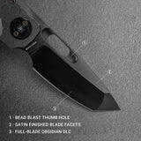 Nymble | Dim Grey Ti + Obsidian DLC Elmax - A4705