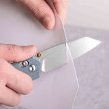 Parallel | Blue Titanium + S35VN - A3504