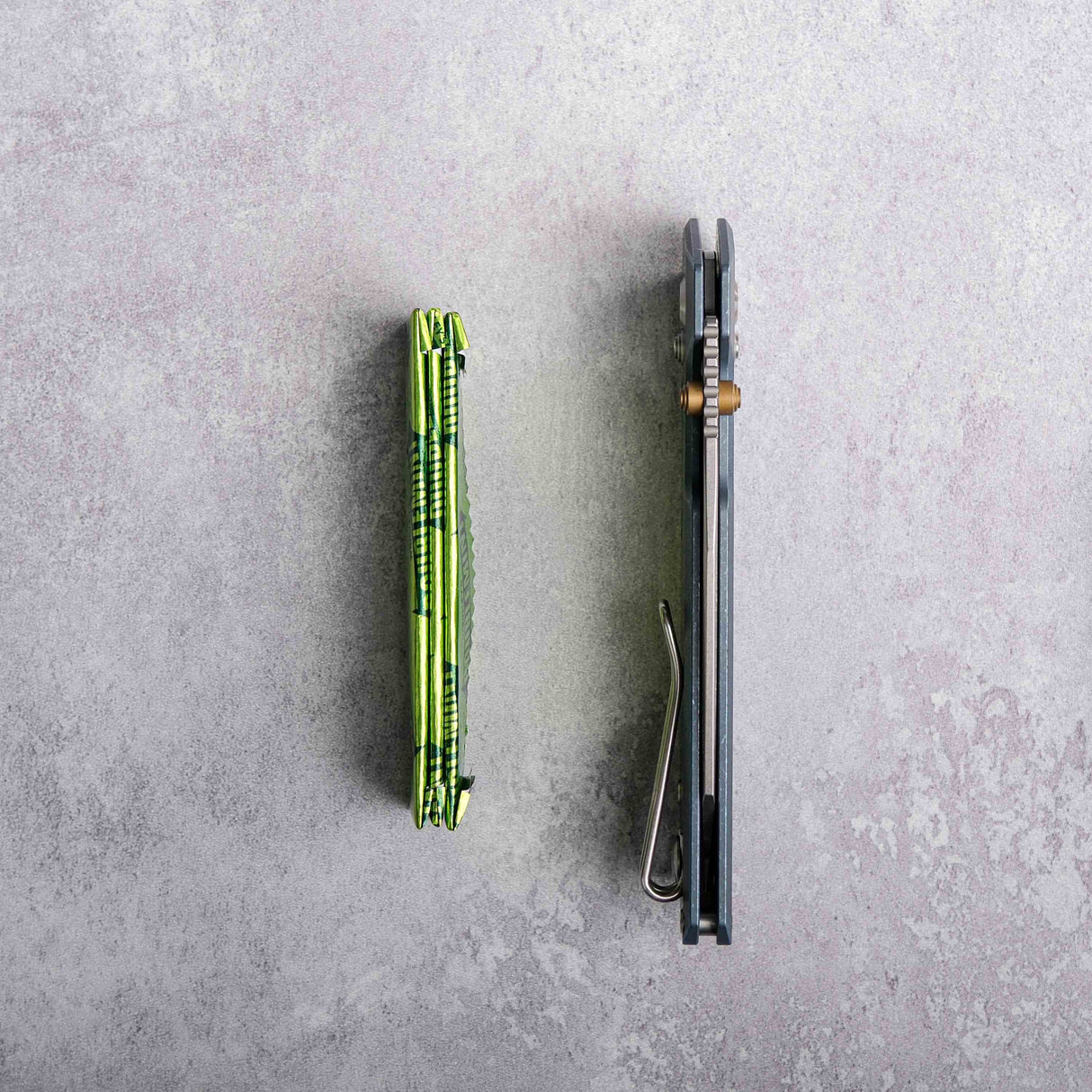 Parallel | Blue Titanium + S35VN - A3504