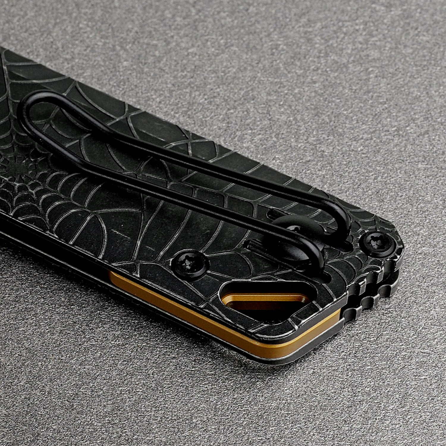 Parallel | Acid Wash Black Ti + Stonewash S35VN Tanto