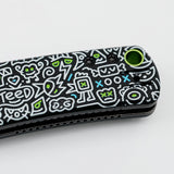 Porcupine | Doodle Monster™ Black G10 + Blackwash - A2619