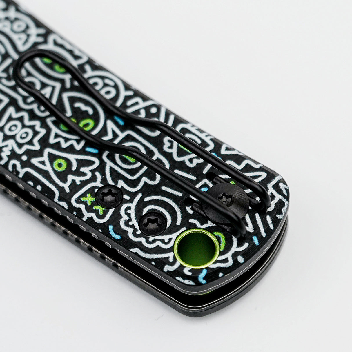 Porcupine | Doodle Monster™ Black G10 + Blackwash - A2619