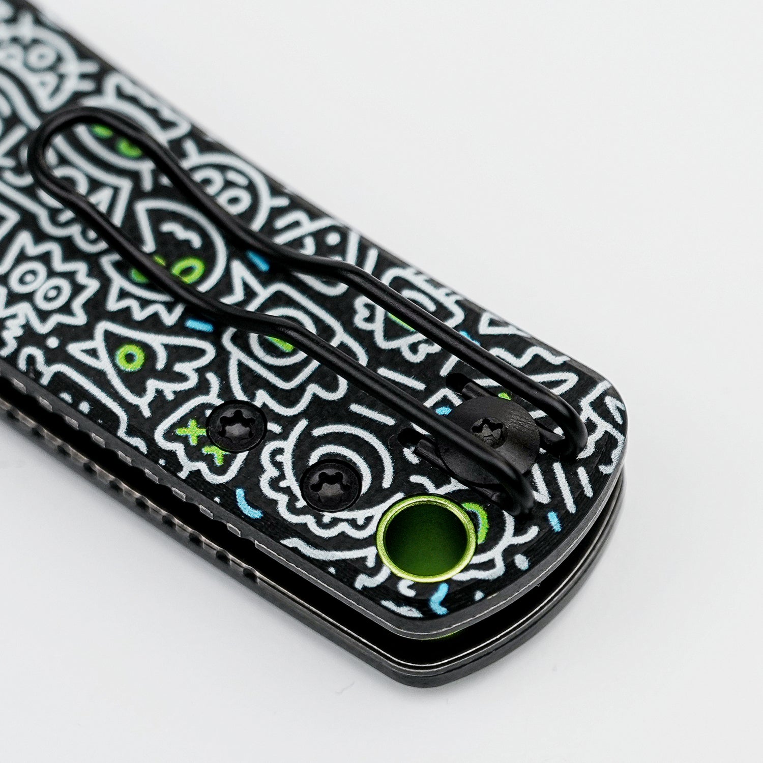 Porcupine | Doodle Monster™ Black G10 + Blackwash - A2619