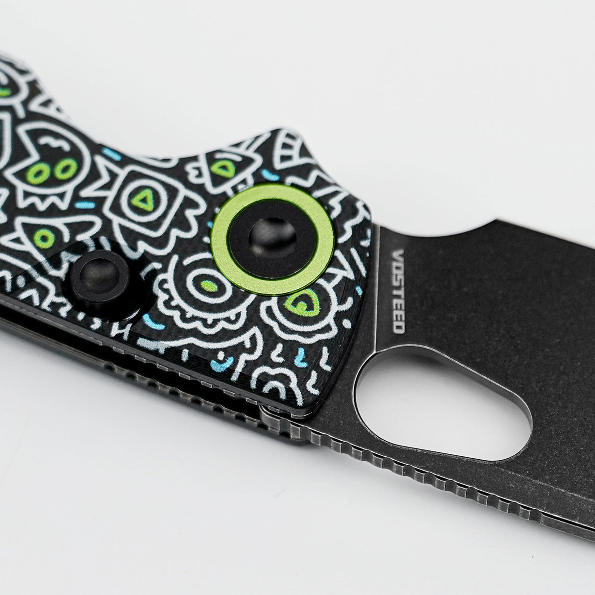 Porcupine | Doodle Monster™ Black G10 + Blackwash - A2619