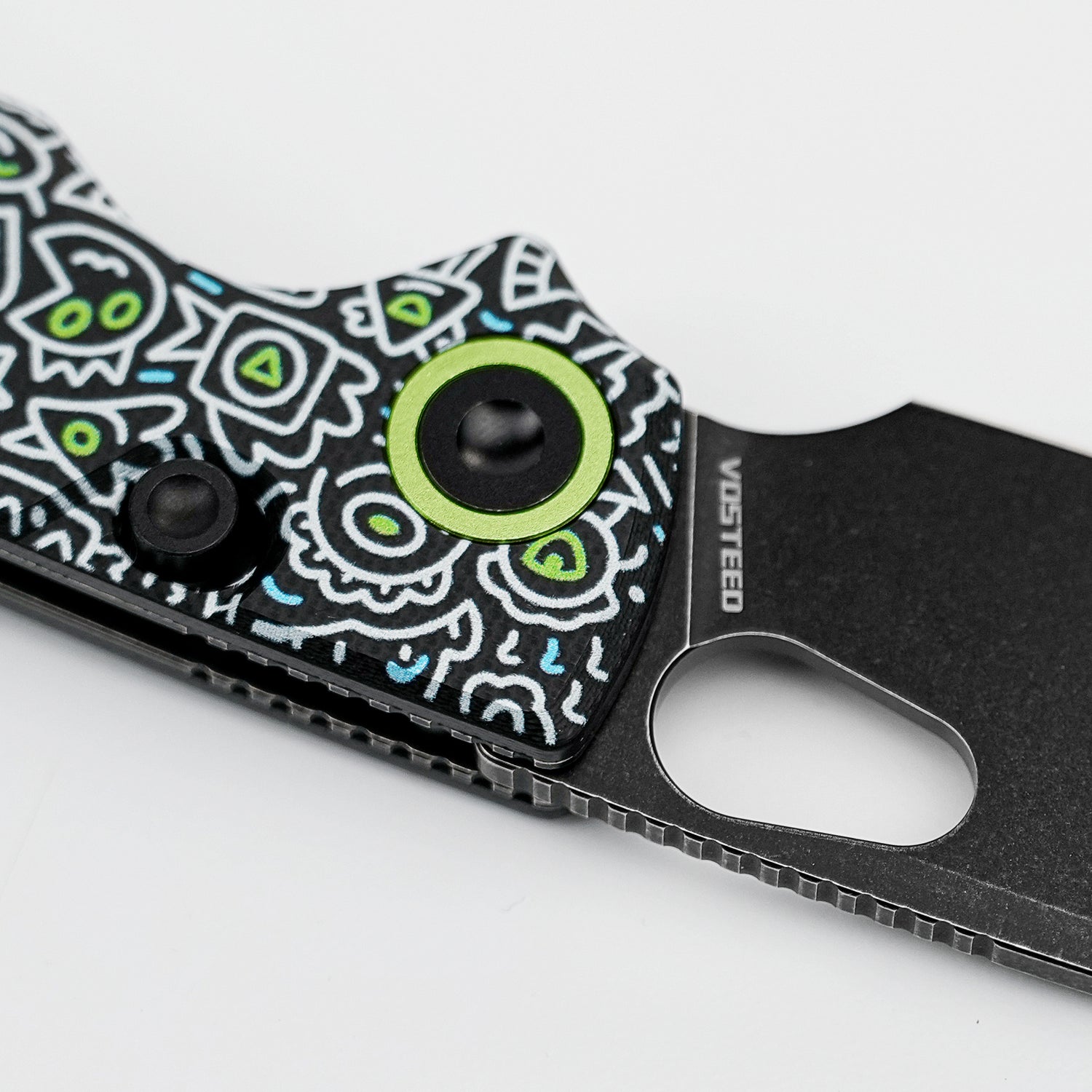 Porcupine | Doodle Monster™ Black G10 + Blackwash - A2619