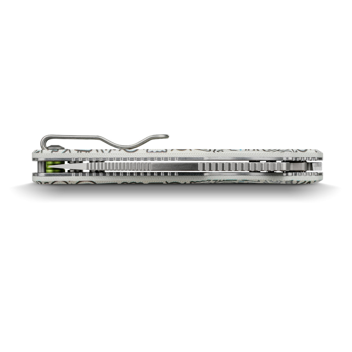 Porcupine | Doodle Monster™ White G10 + Satin - A2620