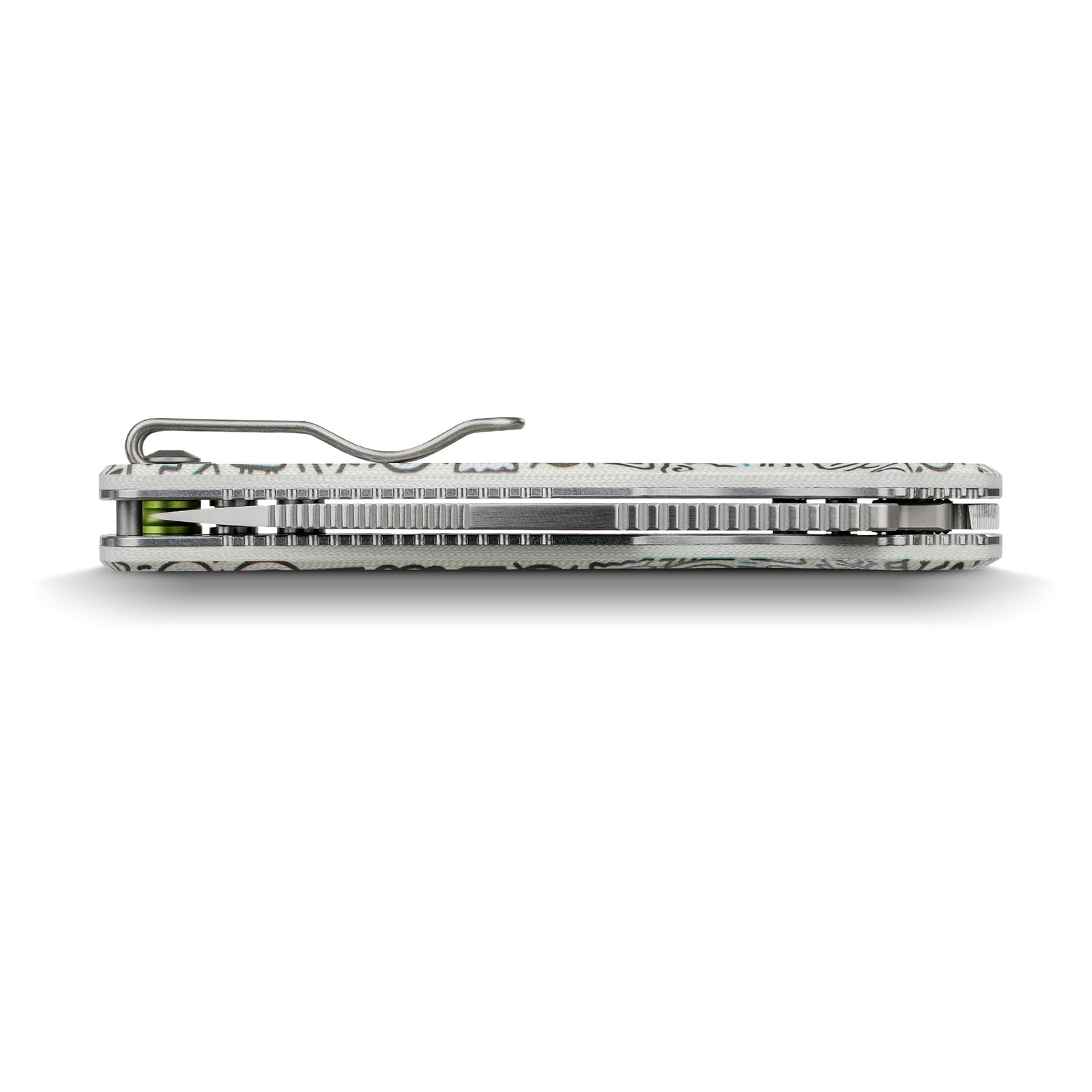 Porcupine | Doodle Monster™ White G10 + Satin - A2620