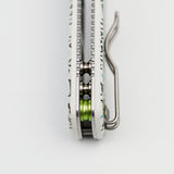 Porcupine | Doodle Monster™ White G10 + Satin - A2620