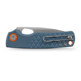 Porcupine | Blue Crosshatch G10 + Satin 14C28N - A2621
