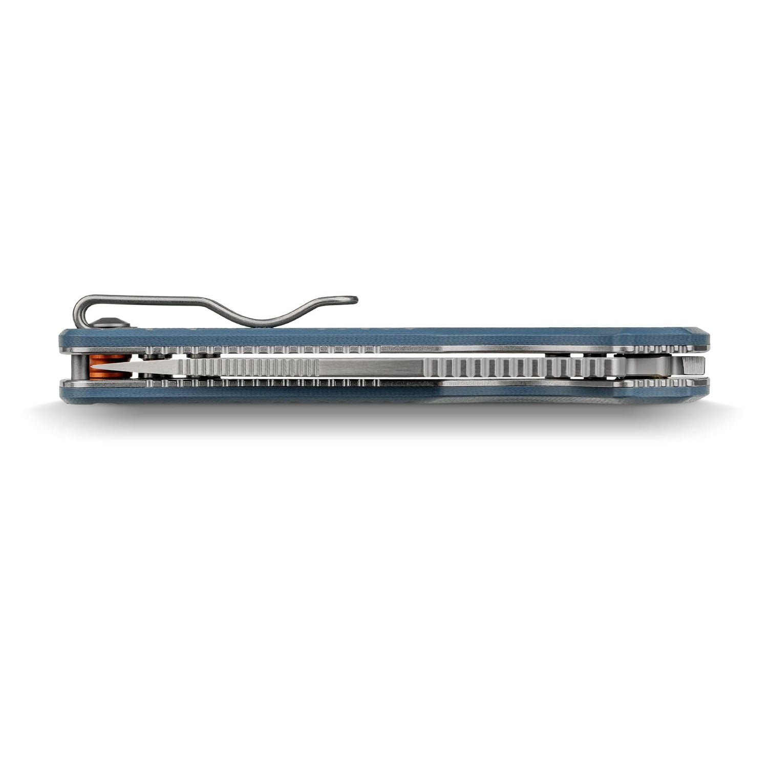 Porcupine | Blue Crosshatch G10 + Satin 14C28N - A2621